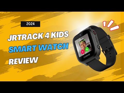 JrTrack 4 Kids Smart Watch Review | Best GPS Tracker & Phone Watch for Kids in 2024