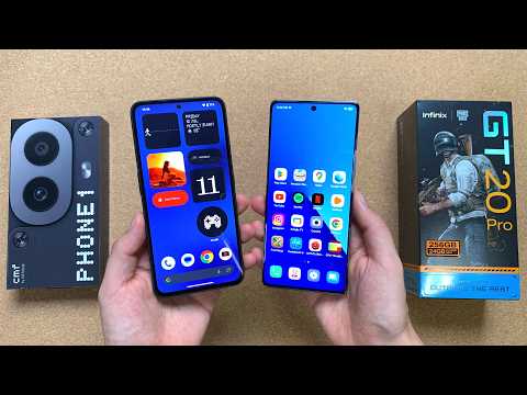 CMF Phone 1 vs Infinix GT20 Pro - Speed Test!