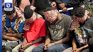 Police Parade Suspects Who Killed Car Hailing Services Operator