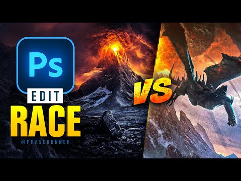 2 Digital Artists Create The Same Concept! | Edit Race S2E6