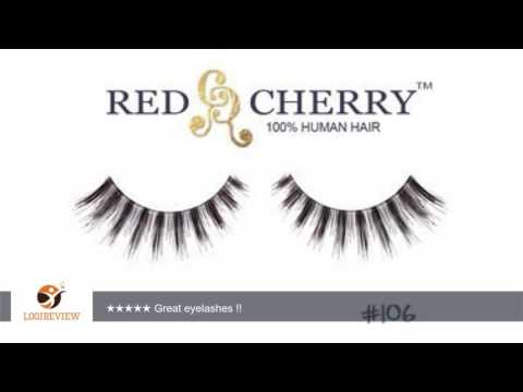 Red Cherry #106 False Eyelashes (Pack of 6 Pairs) | Review/Test