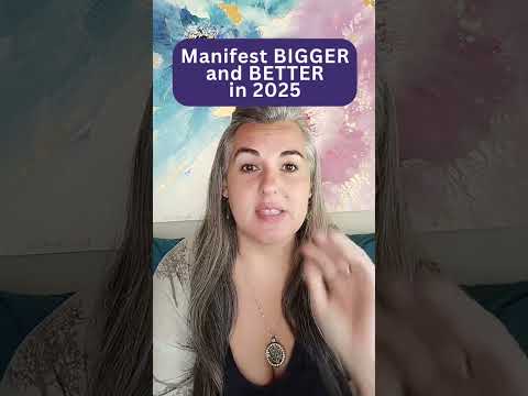 Manifest BIGGER and BETTER in 2025✨ #manifestation #howtomanifestwhatyouwant #manifest