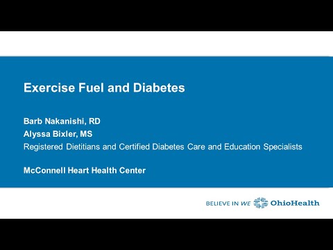 Exercise Fuel & Diabetes