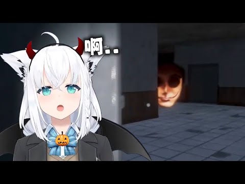 【Jumpscare Scare Jump】被連續不斷的Jumpscare嚇到的小惡魔｜【hololive / 白上吹雪】