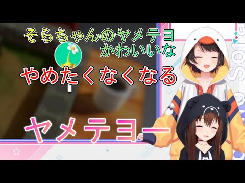 【そらスバ】そら虐に目覚めるスバル、そらちゃんのヤメテヨーにハマる【ときのそら/大空スバル/ホロライブ/切り抜き】