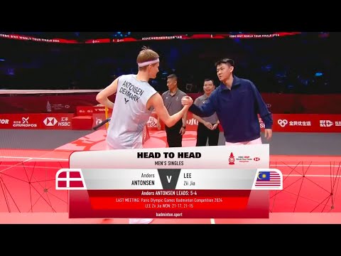 {HIGHLIGHTS} LEE ZII JIA (MAS) vs ANDERS ANTONSEN (DEN) #worldtourfinal2024