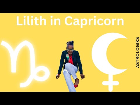 Lilith in Capricorn - Power Hungry - Astrologiks