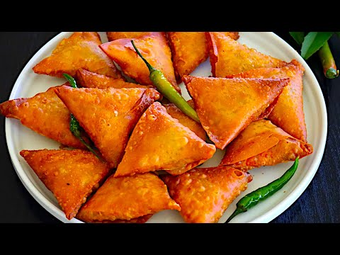 டீ கடை வெங்காய சமோசா மொறு மொறுனு ஈஸியா செய்ய டிப்ஸ் | onion samosa in tamil | Snacks recipe in tamil