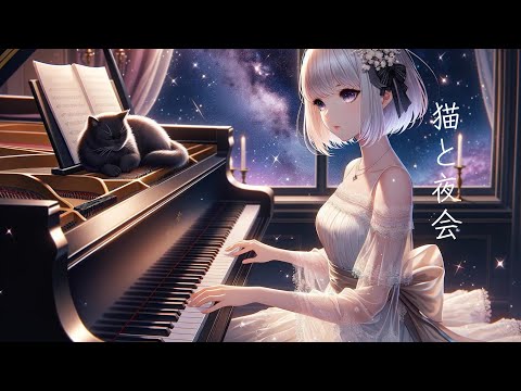 【フリーBGM】猫と夜会/PianoBGM/AI使用