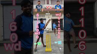 😳Mohammed Siraj V's 😨Ravi Bishnoi match cricket match #cricket# cricket lover