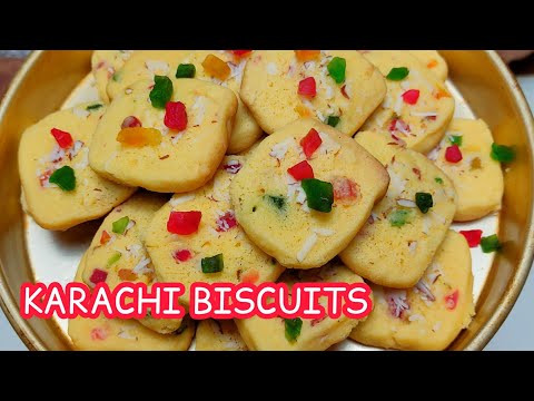 Karachi Biscuits Recipe | Atta Biscuits Recipe | हैदराबाद के प्रसिद्ध कराची बिस्कुट | Easy Biscuits