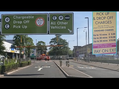 Glasgow Airport Drop Off and Pick Up | Non-Motorway Route | Short Stay Parking Tips