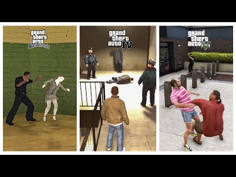 "Police Brutality" in GTA games! (Evolution) | GTA 3 → GTA 5