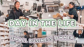 Day In The Life Of A Small Business Owner: Behind The Seams 📦🪡🖤