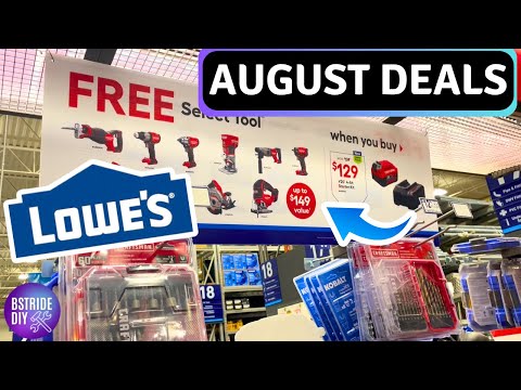 Lowes August Closeout Tool Deals to Check Out