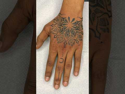 Hand mandala tattoo design | indore best tattoo studio Navkar tattoos indore | #youtubeshorts #short