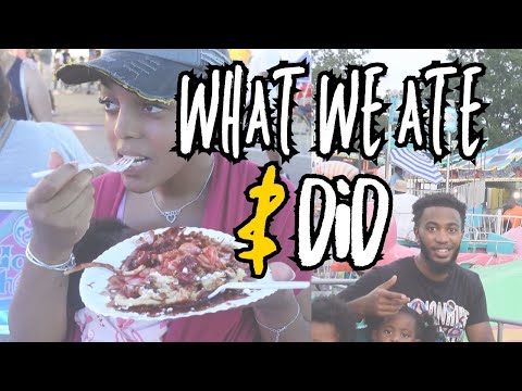 3 KIDS UNDER 3 AT THE FAIR | WHAT WE ATE & DID