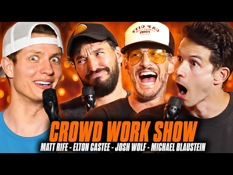 WORST HECKLERS | CROWD WORK SHOW w/ MATT RIFE, JOSH WOLF & MICHAEL BLAUSTEIN (Haunted Homies #39)