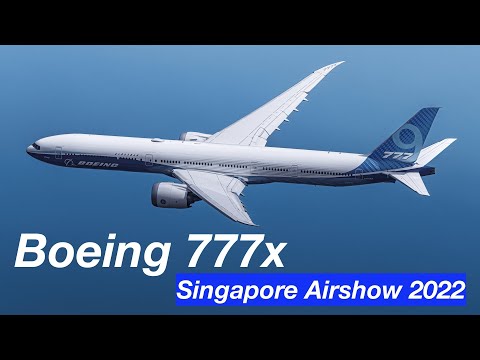 Boeing 777x: Boeing 777x Singapore Airshow