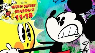 A Mickey Mouse Cartoon : Season 1 Episodes 11-18 | Disney Shorts