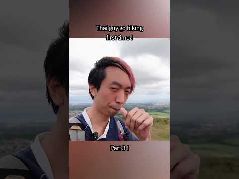 Thai guy go hiking in Scotland first time part 3!