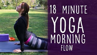 20 Minute Morning Yoga (Vinyasa Flow) | Fightmaster Yoga Videos