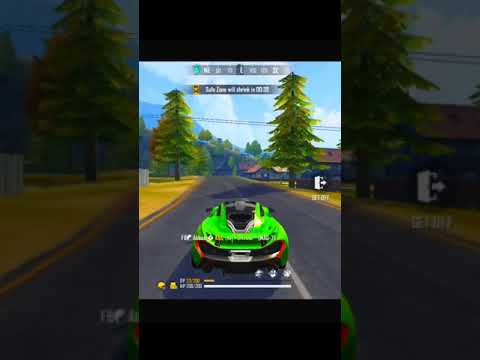 McLaren car in free fire | garena free fire #shorts #short