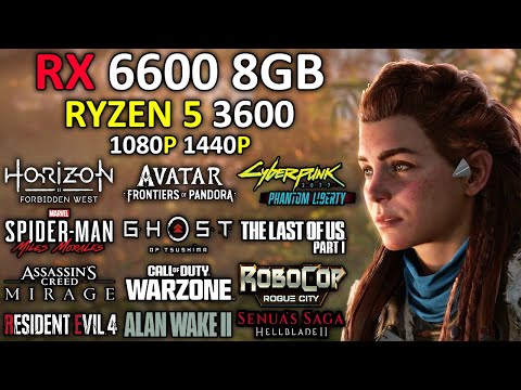 RX 6600 + RYZEN 5 3600 | Test in 25 Games | 1080p - 1440p | Still Best Combo? | in Mid 2024