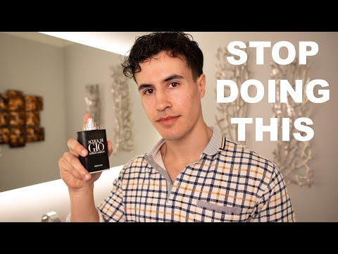 6 Cologne Mistakes That You’re Probably Doing