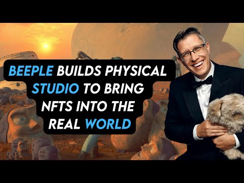 Beeple Builds Physical Studio to Bring NFTs Into the Real World