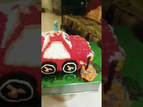 Choco Blast Car cake