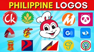 Can you NAME these PHILIPPINE LOGOS? || Logo Quiz🤔