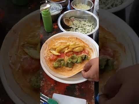 Veg Laffa Wrap | Veg Falafel Wrap | Pushkar Street Food | Dude Got Food #StreetFood #Rajasthan