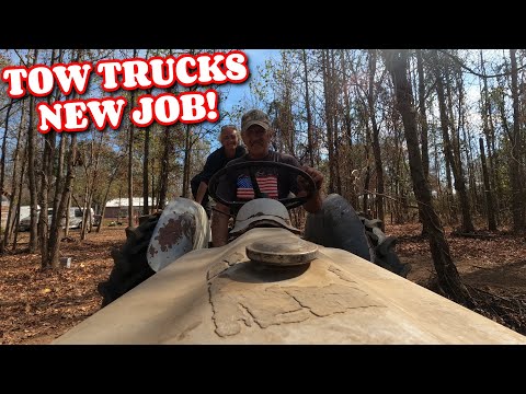 TOW TRUCK EARNED A NEW JOB DESCRIPTION!! farm, tiny house, homesteading, RV life, RV living|