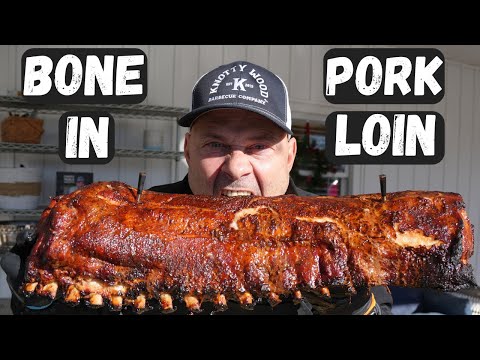 Bone in whole pork loin | Cooking for 100 people