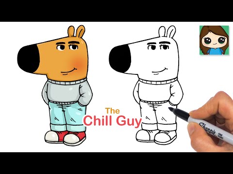 How to Draw a CHILL Guy