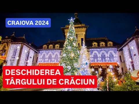 🔴 TÂRGUL de CRĂCIUN din CRAIOVA 2024 - Mai MARE, mai FRUMOS, e mândria României?