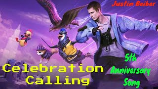 Celebration Call- 5th Anniversary of #freefire_max ft @justinbieber