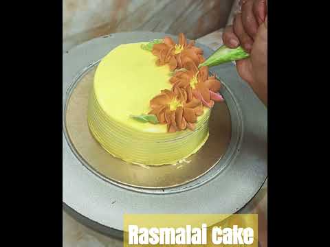 রসমালাই ফ্লেভার কেক। #YouTube shorts#shorts video #taste of homemade #cooking channel #rasmalai cake