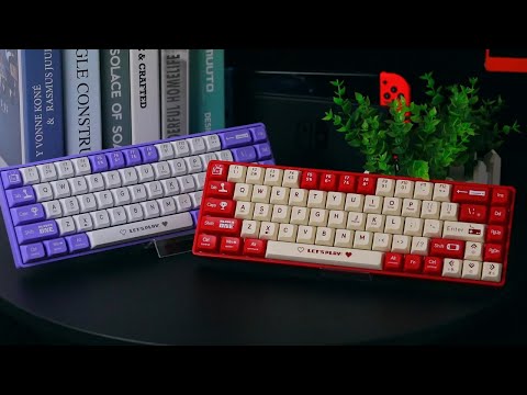 AJAZZ AK680 Mechanical Keyboard Gaming Wired Compact 68 Keys Rgb Hotswappable Switches