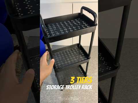 How to Assemble Storage Trolley Rack #storagerack #rack #shorts