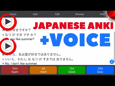 Master Japanese in Context - Voice included | Anki [JLPT N5, N4, N3, N2, N1]