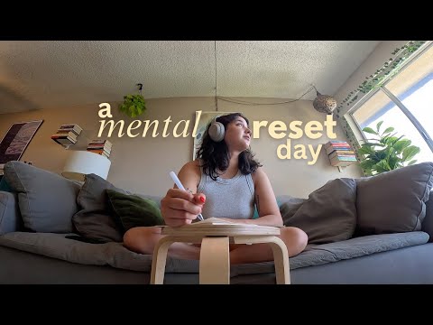 an *honest* day in my life trying to get out of a depressive rut at home (mental reset)