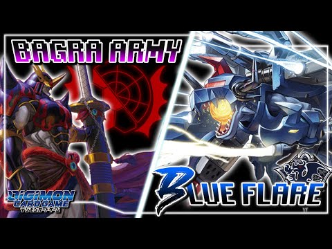 Digimon Card Game : Bagra Army (Purple) VS Blue Flare [BT-10]