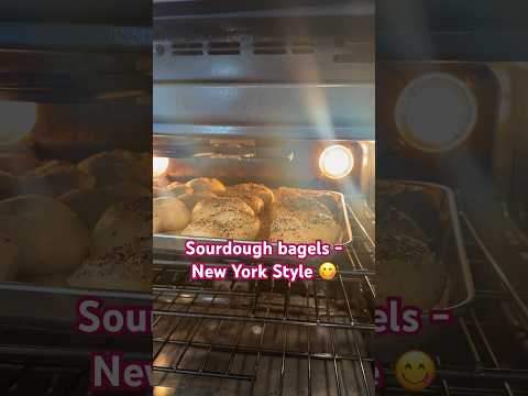 Sourdough Bagels - New York Style #howto #homemade #cooking