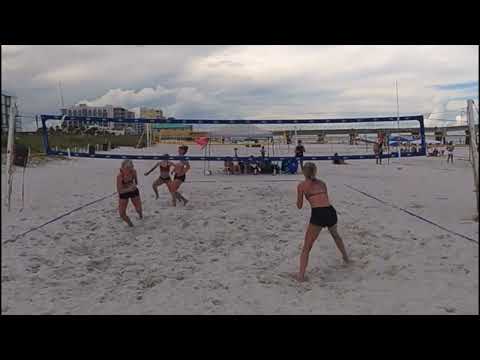 Traci Schrock Beach Volleyball Highlights August 2022