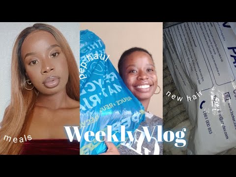 WEEKLY VlOG | Ndo dzhena zwithuni -new hair!, what I eat in a day, Pep gifted me a voucher!😊 & more