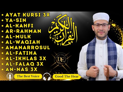 The heart touching voice of Ayat Kursi 7x,Surah Yasin,Ar Rahman,Waqiah,Al Mulk,Kahfi,Ikhlas,Falaq