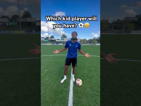 Which kid player will you have⚽️💫?