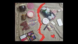 What's in my makeup pouch? | Organic makeup vs Branded makeup | Makeup essentials